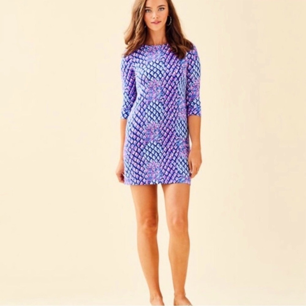 Lilly Pulitzer Sophie Dress UPF 50+ Shift Resort Beach Small